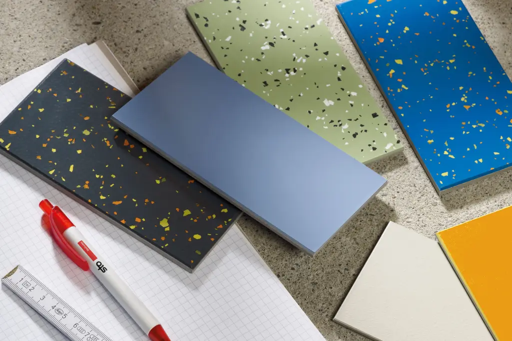 We are happy to provide you with hand samples of our products and system solutions