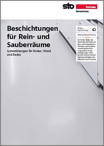 Beschichtungen für Rein- und Sauberräume
