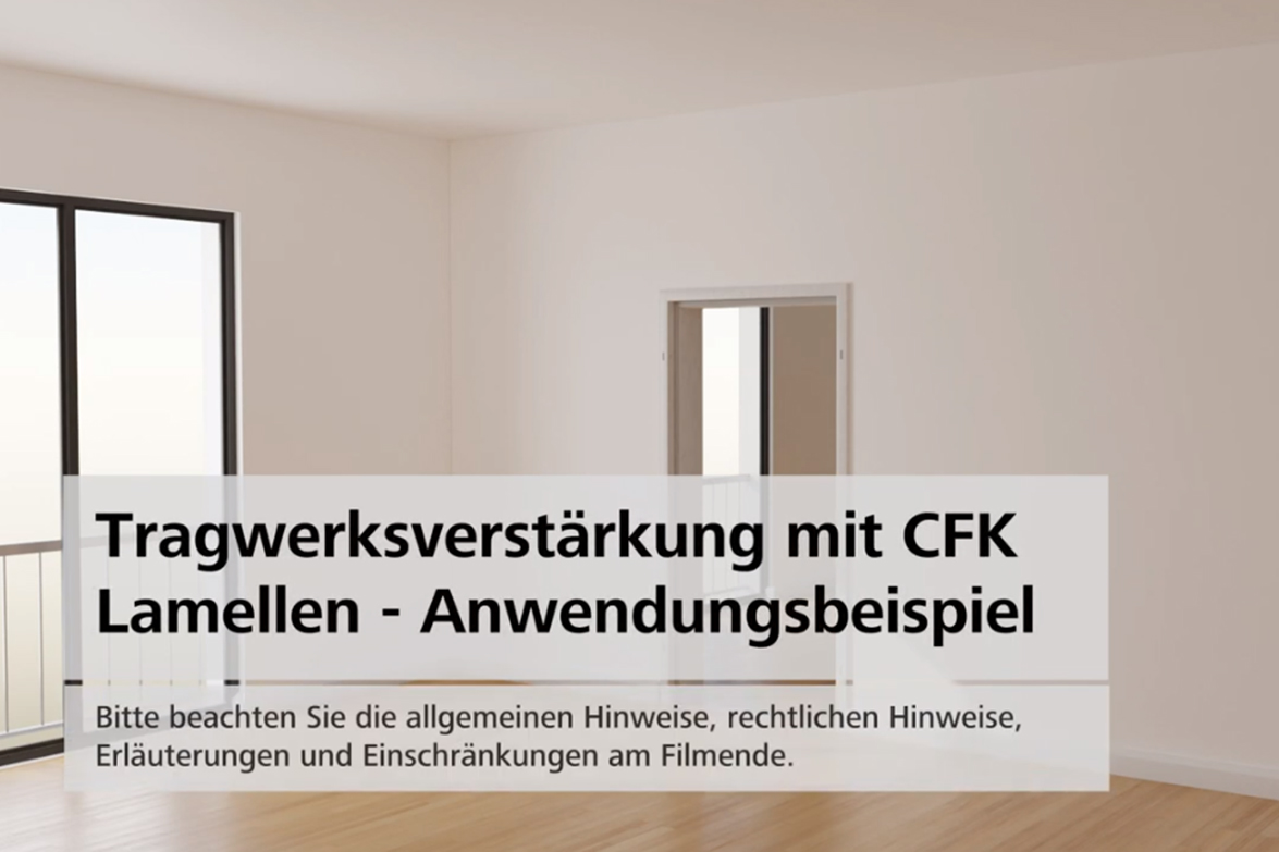 StoCretec preparation for door installation - strengthening structures