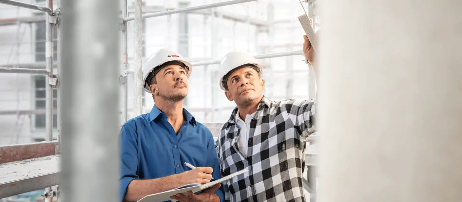 Consultation, partnership: StoCretec system consultants and craftsmen on the construction site