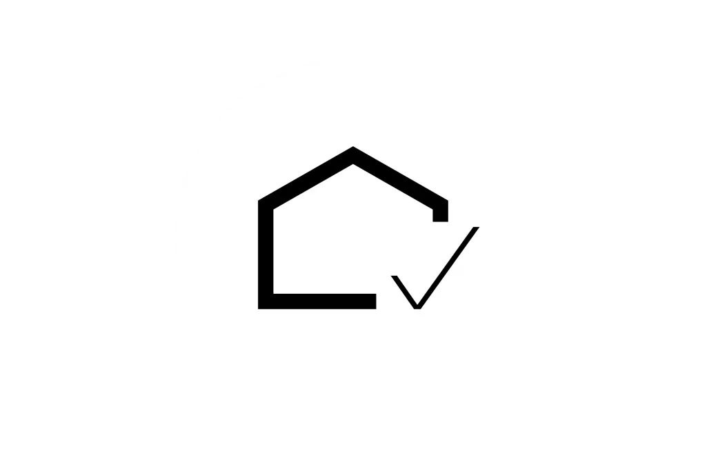 Icon, pictogram Column of competence Function: house with hook