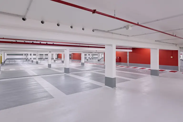 Platz D’Agen underground car park, Dinslaken, DE; photo: © Guido Erbring, Cologne, DE