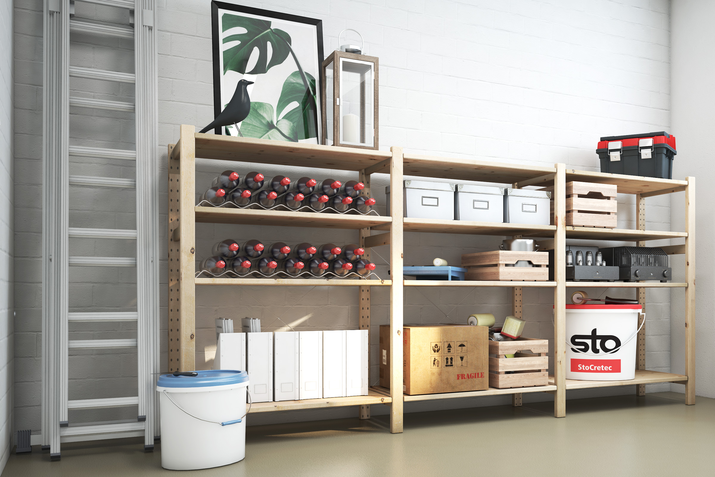 For basements and attics