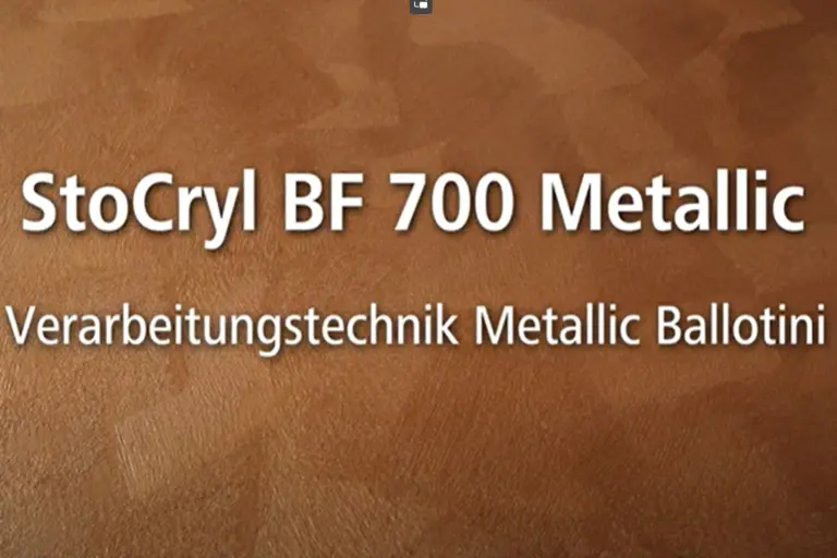 Processing technology StoCryl BF 700