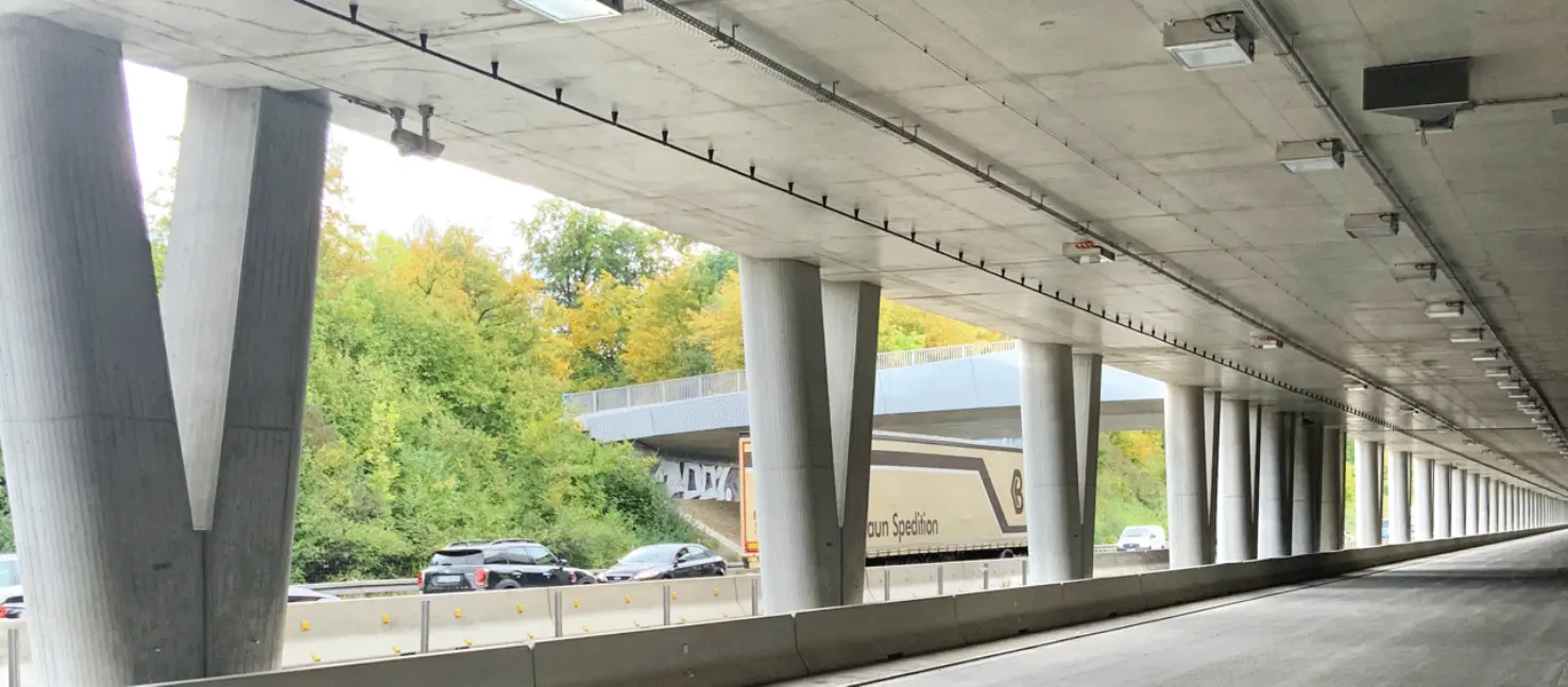 Deep-acting hydrophobic agents at A96 noise reduction structure, BW 159-1, Germering Süd