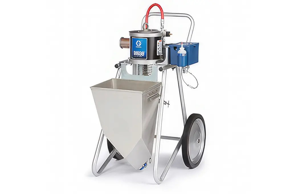 The Graco M680 mortar pump