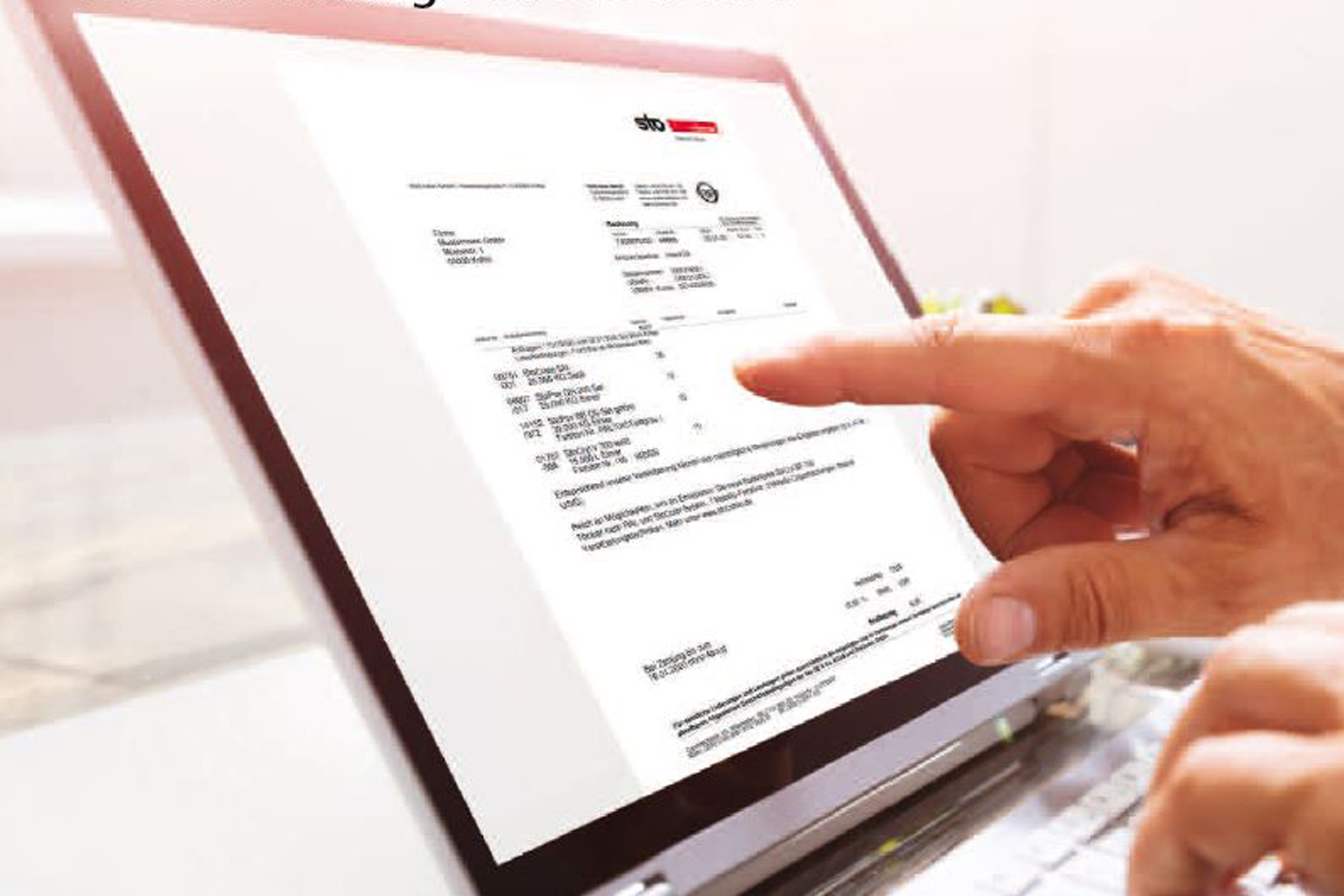 eInvoice from StoCretec and Sto!  