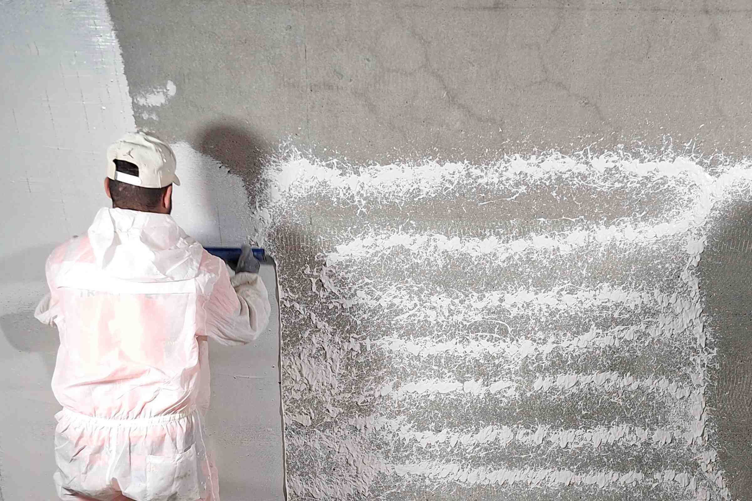 StoPox WB 50 could be applied quickly and effortlessly.