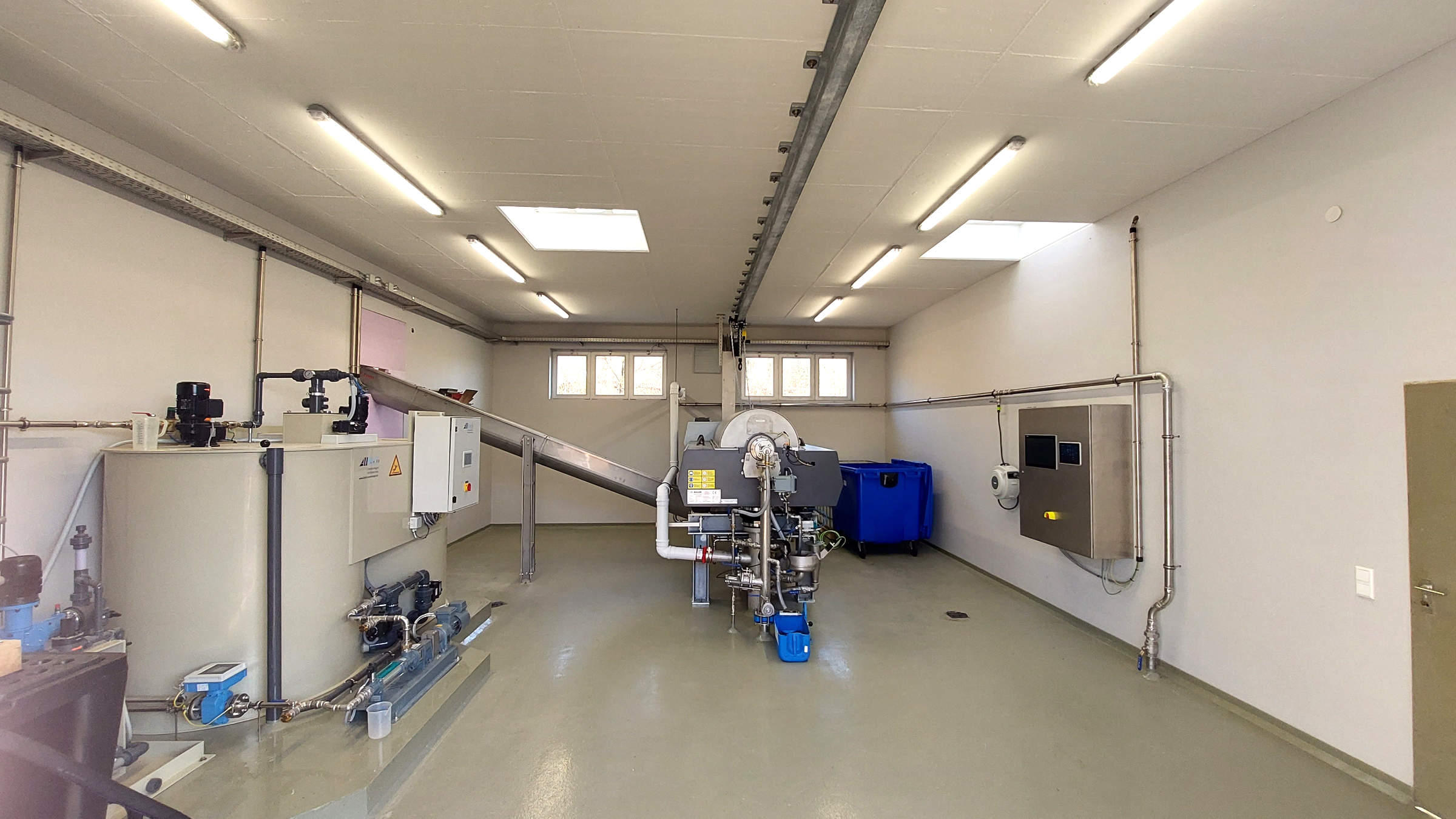 No need to dismantle: New floor in waste water