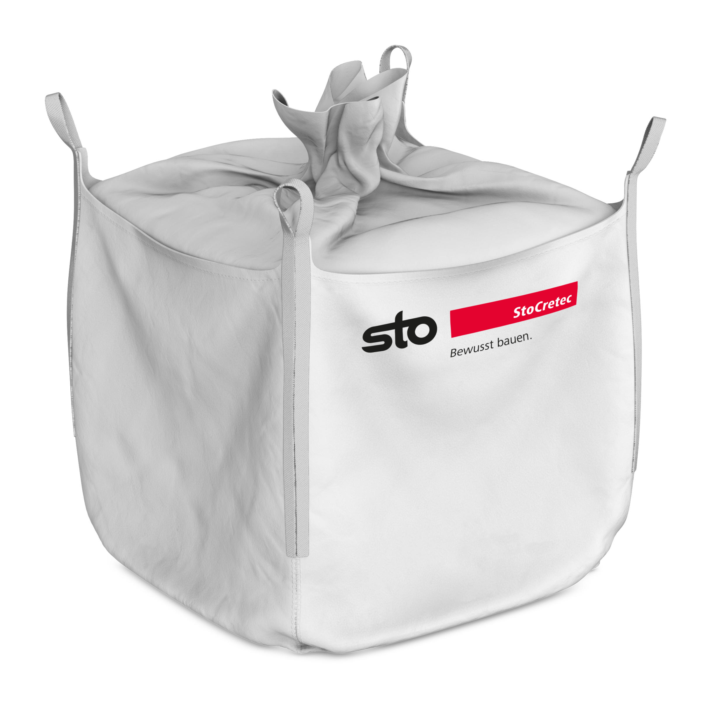 Mortar is supplied in big bags