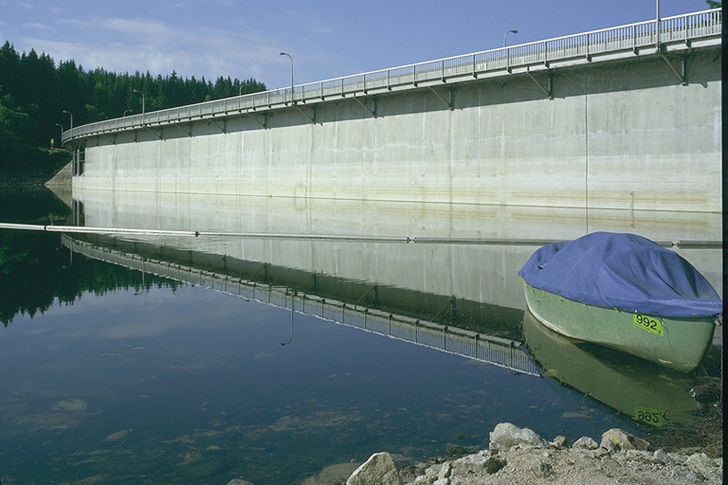 Schluchsee dam, DE, Sto expertise: StoCrete TS 200 wet-mix sprayed mortar