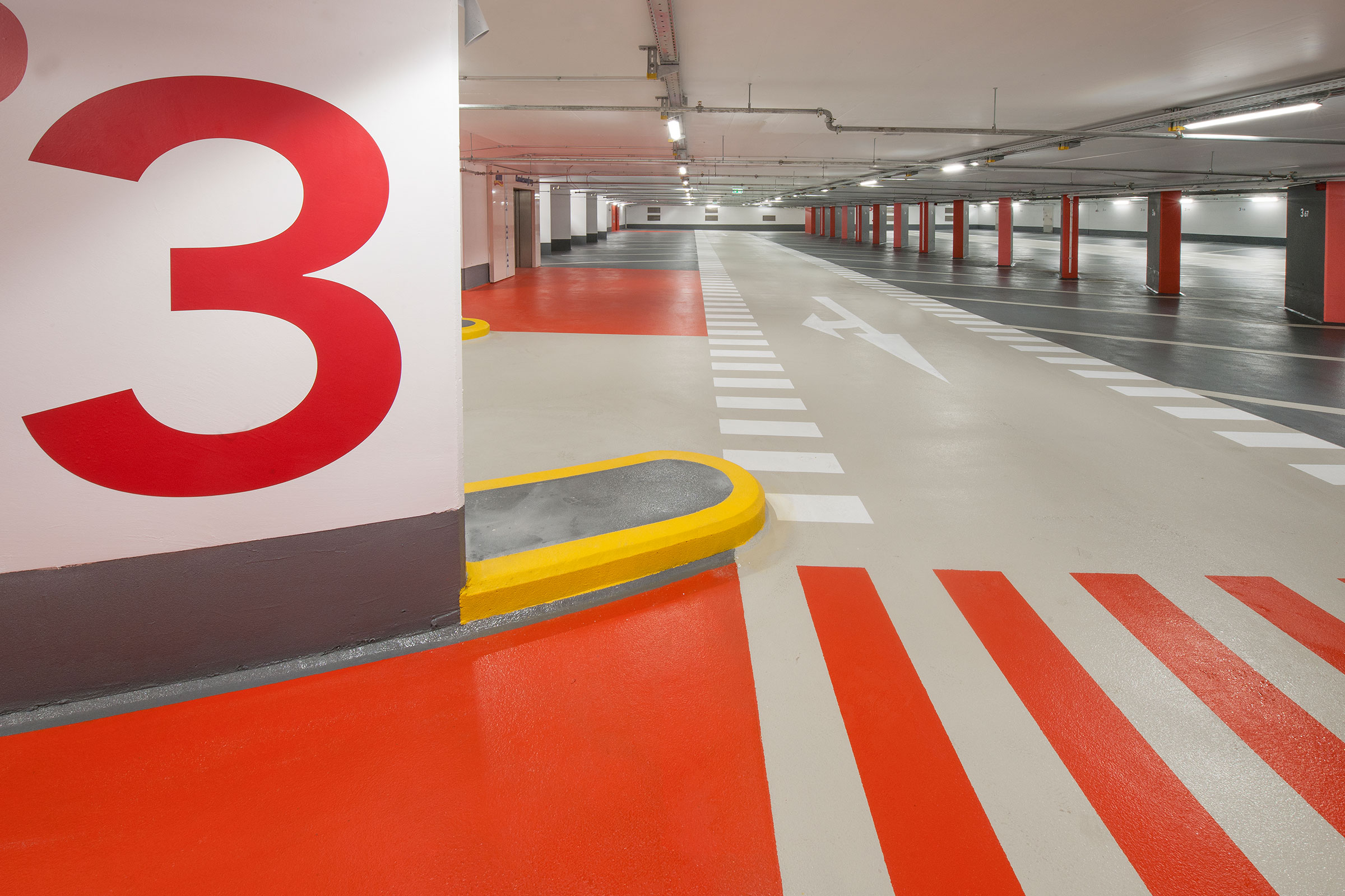 Reliable and sustainable surface protection: Underground car park market place Waiblingen, DE