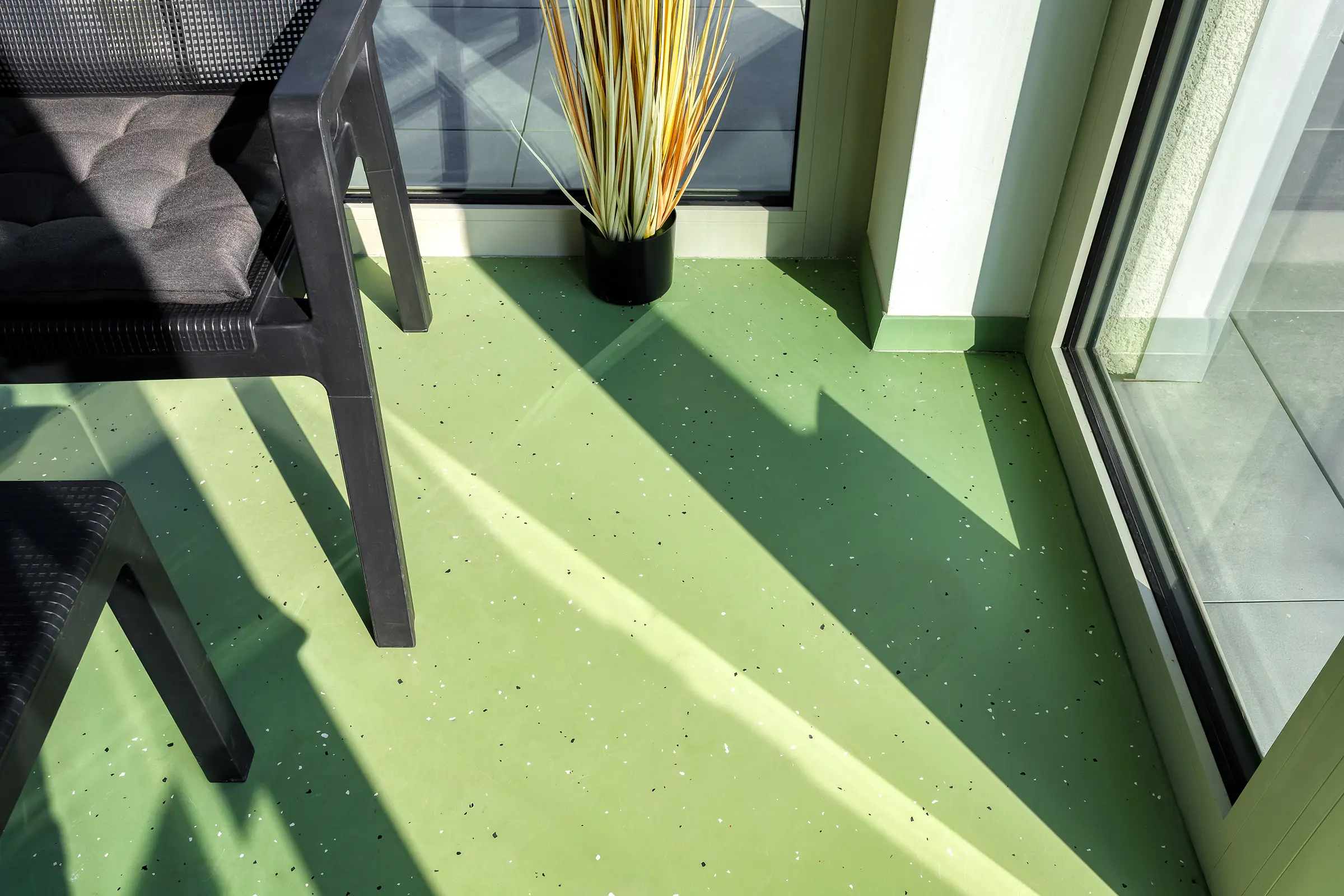 Decorative industrial floor coatings for recreational facility Misina TetőPont, Hungary