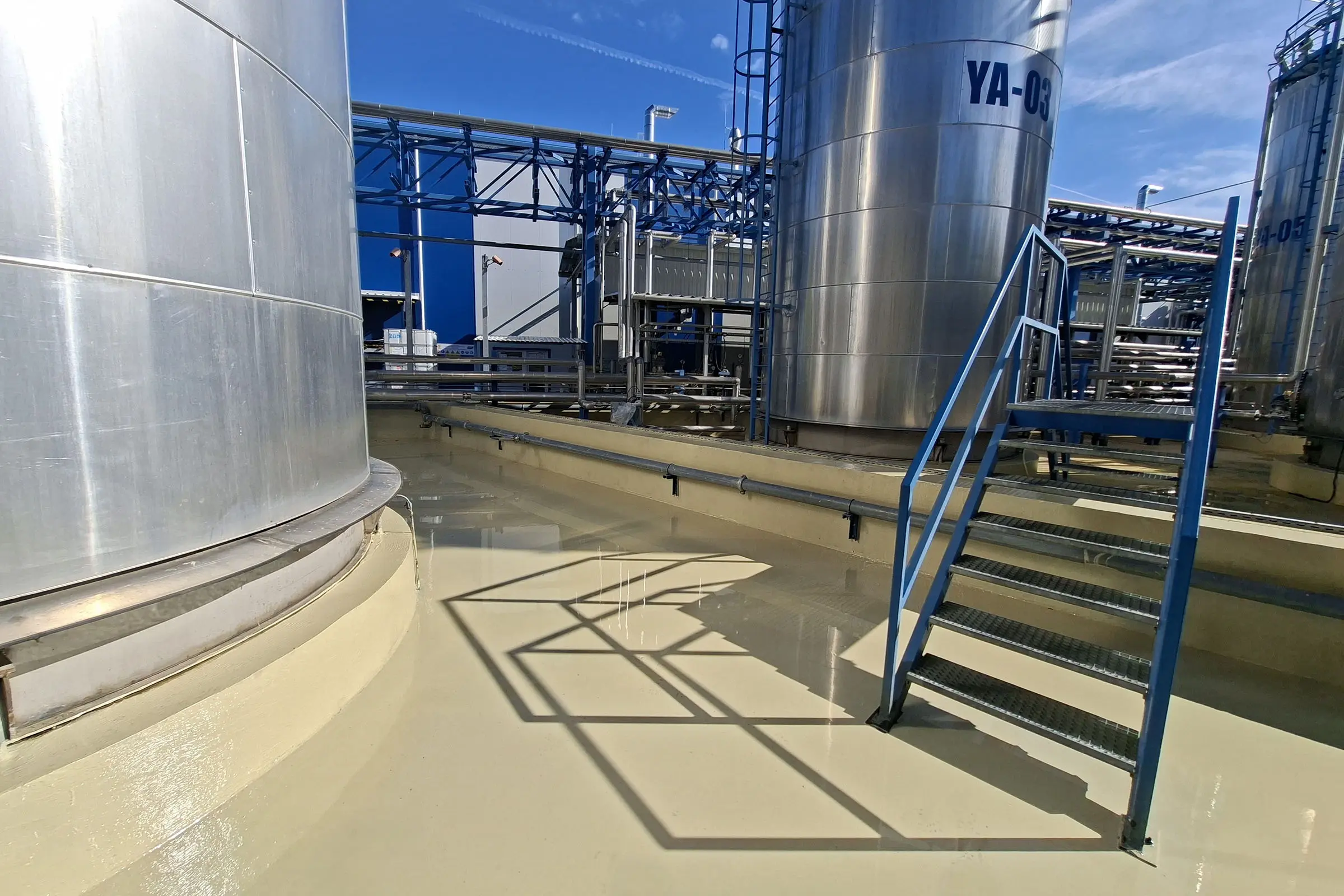 StoCretec water-protecting coating for Chemark in Hungary