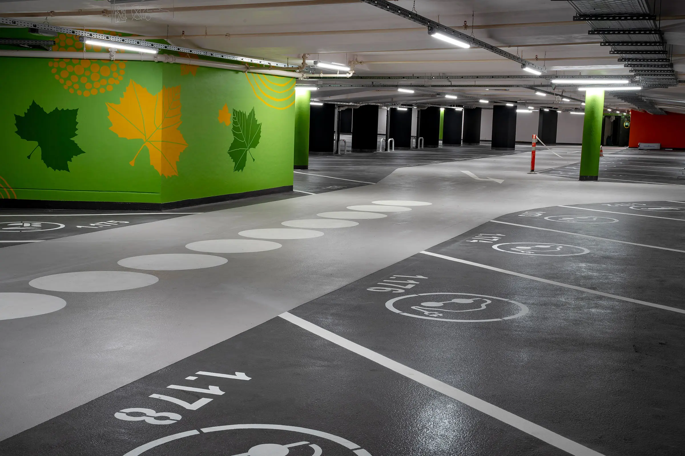 Underground car park centre/castle, Ettlingen, DE