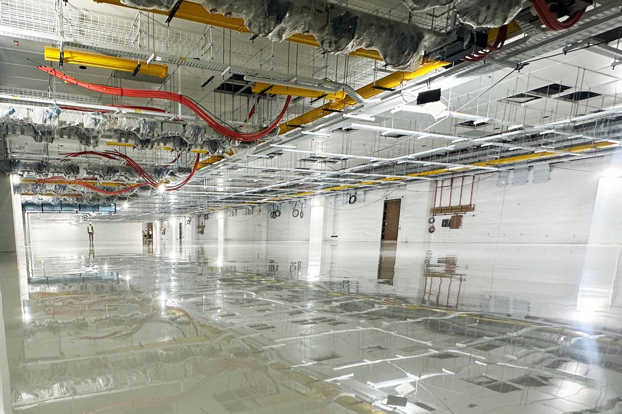 ESD floor coating data centre, MY