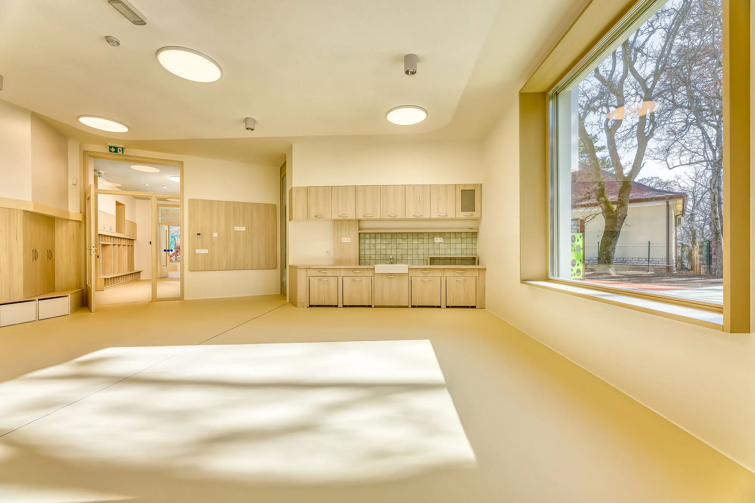 Floor coating Balatonfüred Kiserdei Kindergarten, HU