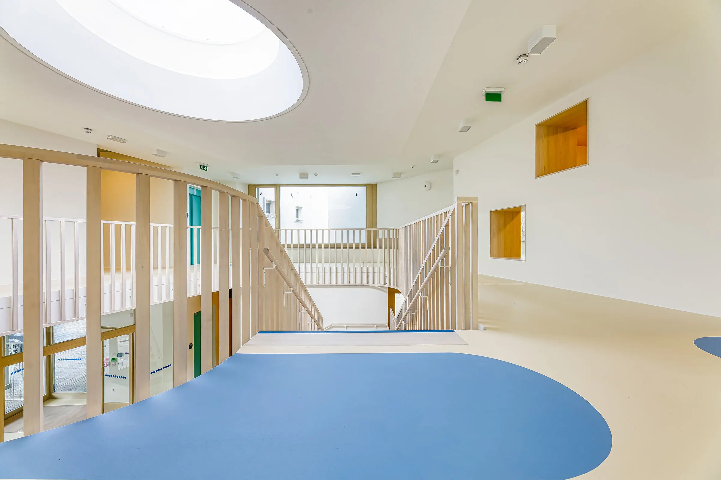 Floor coating Balatonfüred Kiserdei Kindergarten, HU