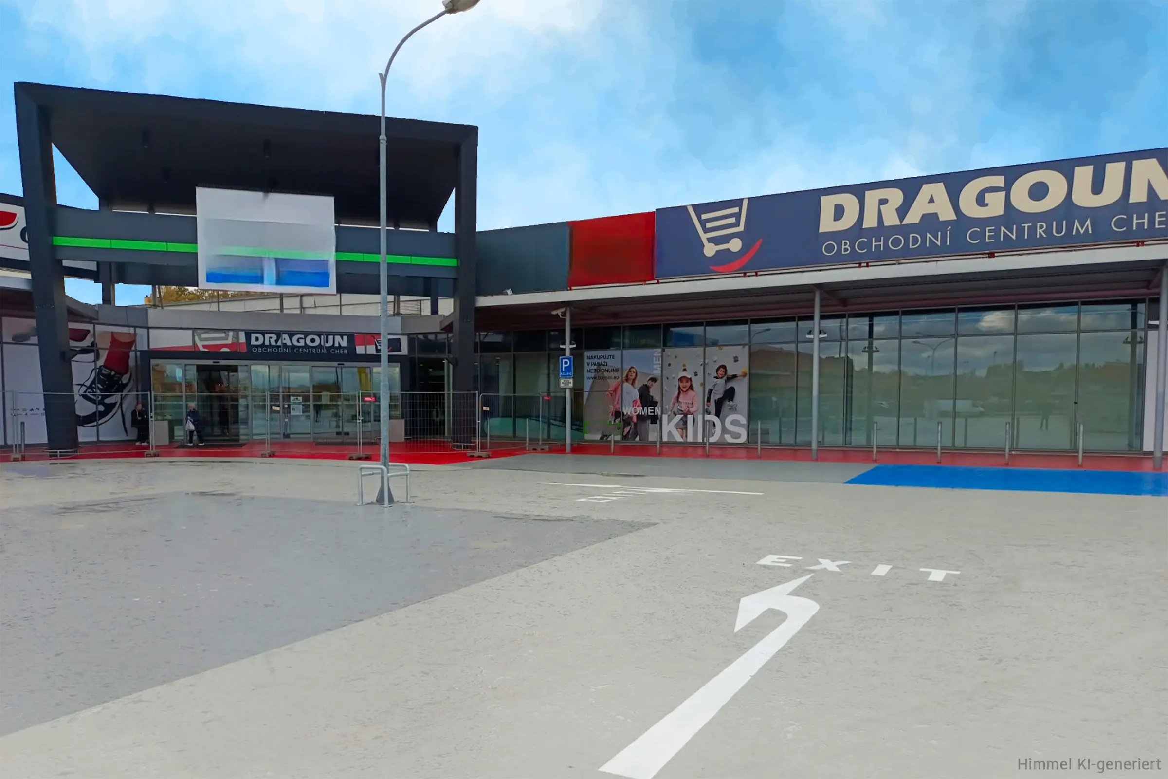 StoFloor Traffic Elastic PM MultiBase for the Car Park of Dragoun Cheb Shopping Centre