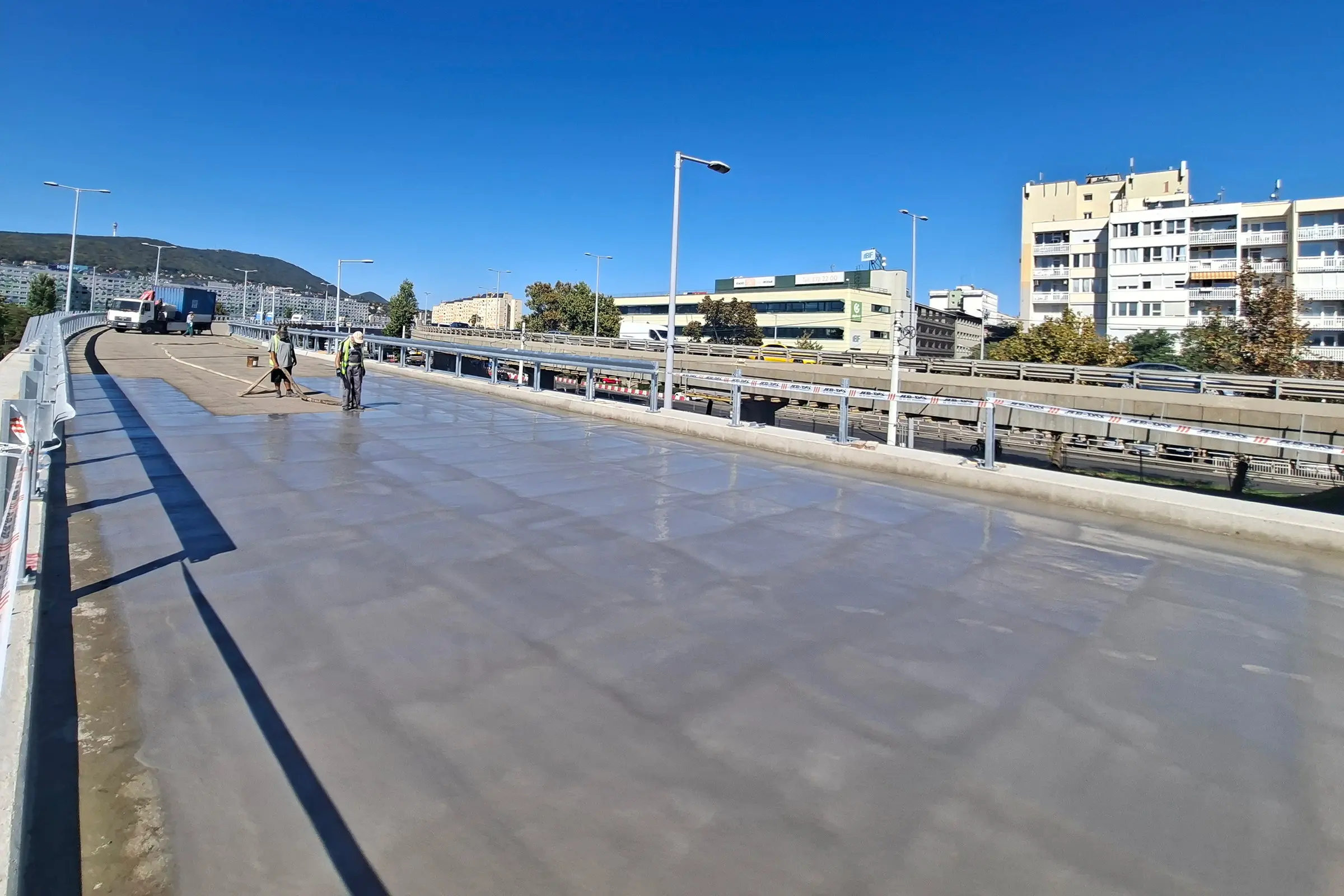Instandsetzung der Überführungen am Flórián-Platz – StoWaterproof Traffic Liquid BA 2000 System