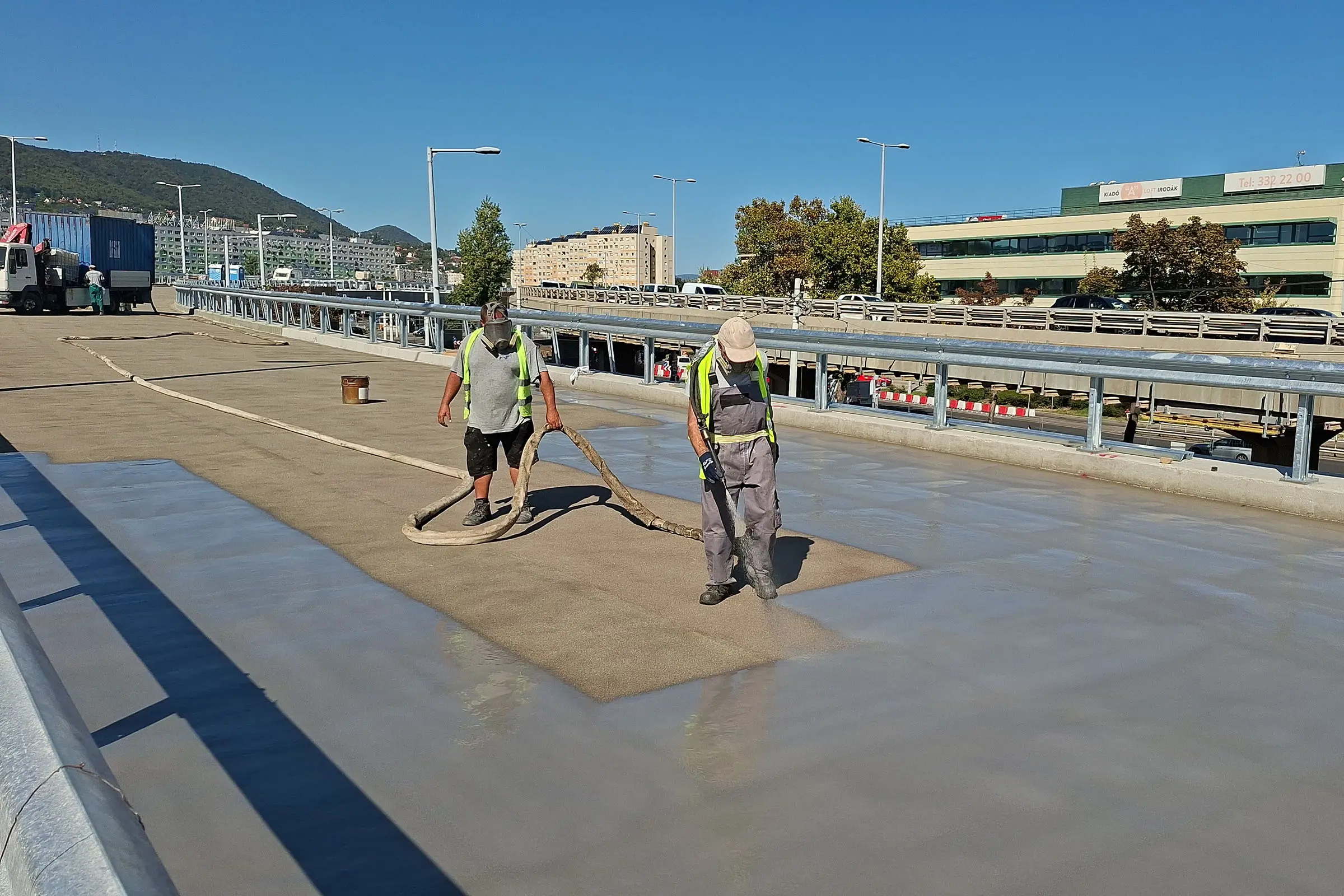 Instandsetzung der Überführungen am Flórián-Platz – StoWaterproof Traffic Liquid BA 2000 System