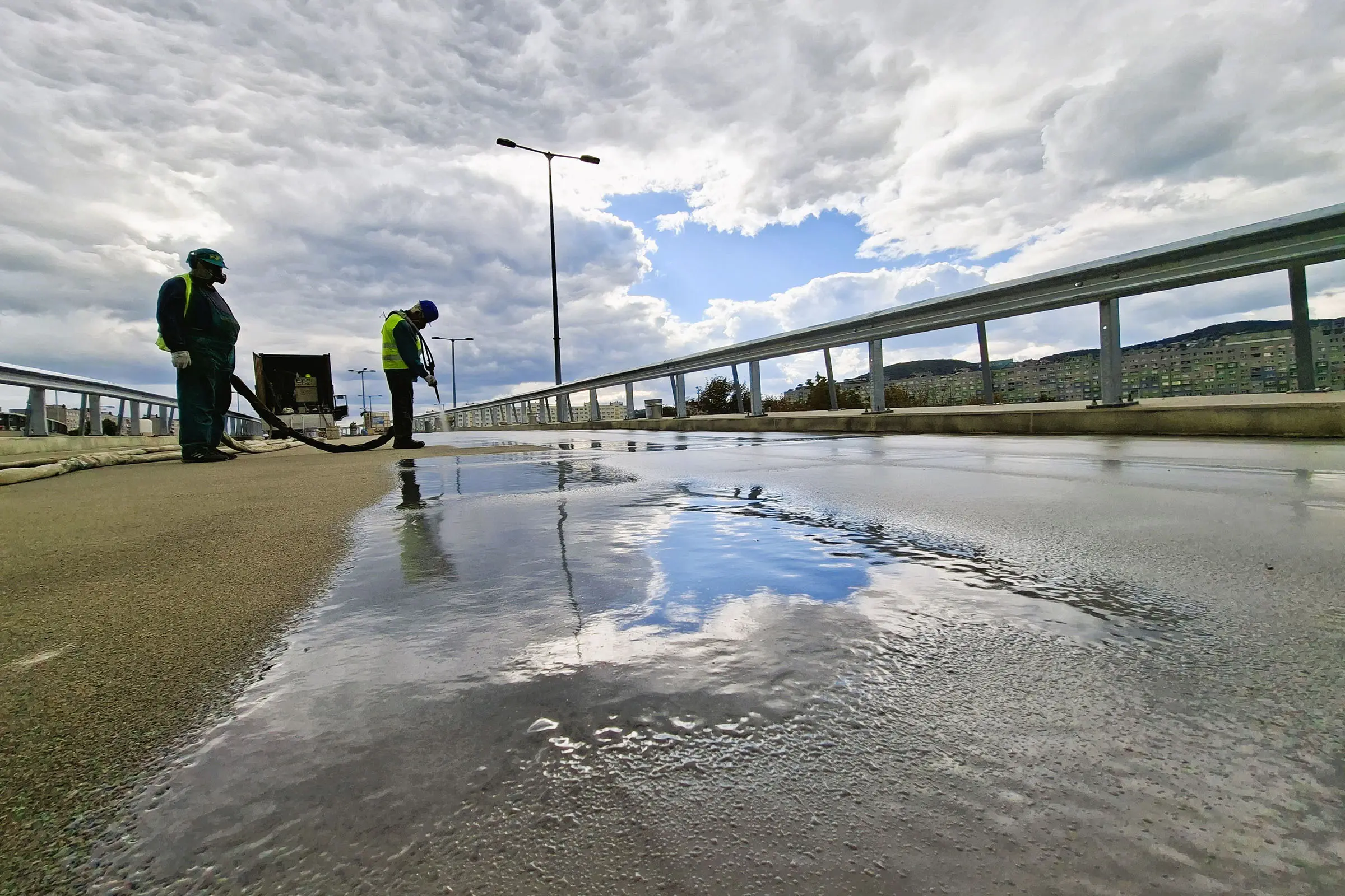 Instandsetzung der Überführungen am Flórián-Platz – StoWaterproof Traffic Liquid BA 2000 System