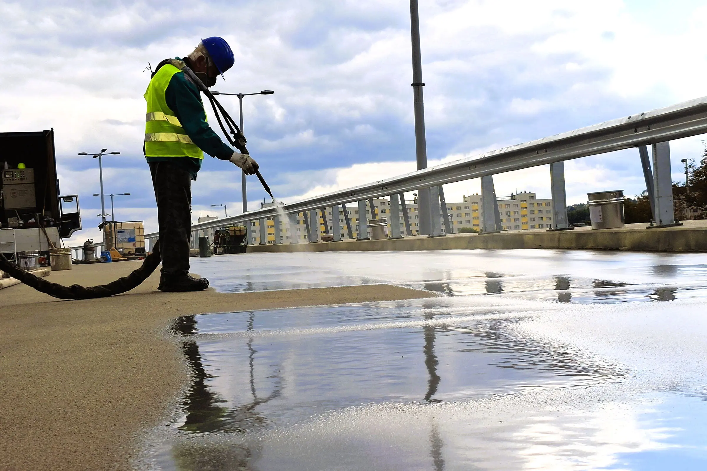 Instandsetzung der Überführungen am Flórián-Platz – StoWaterproof Traffic Liquid BA 2000 System