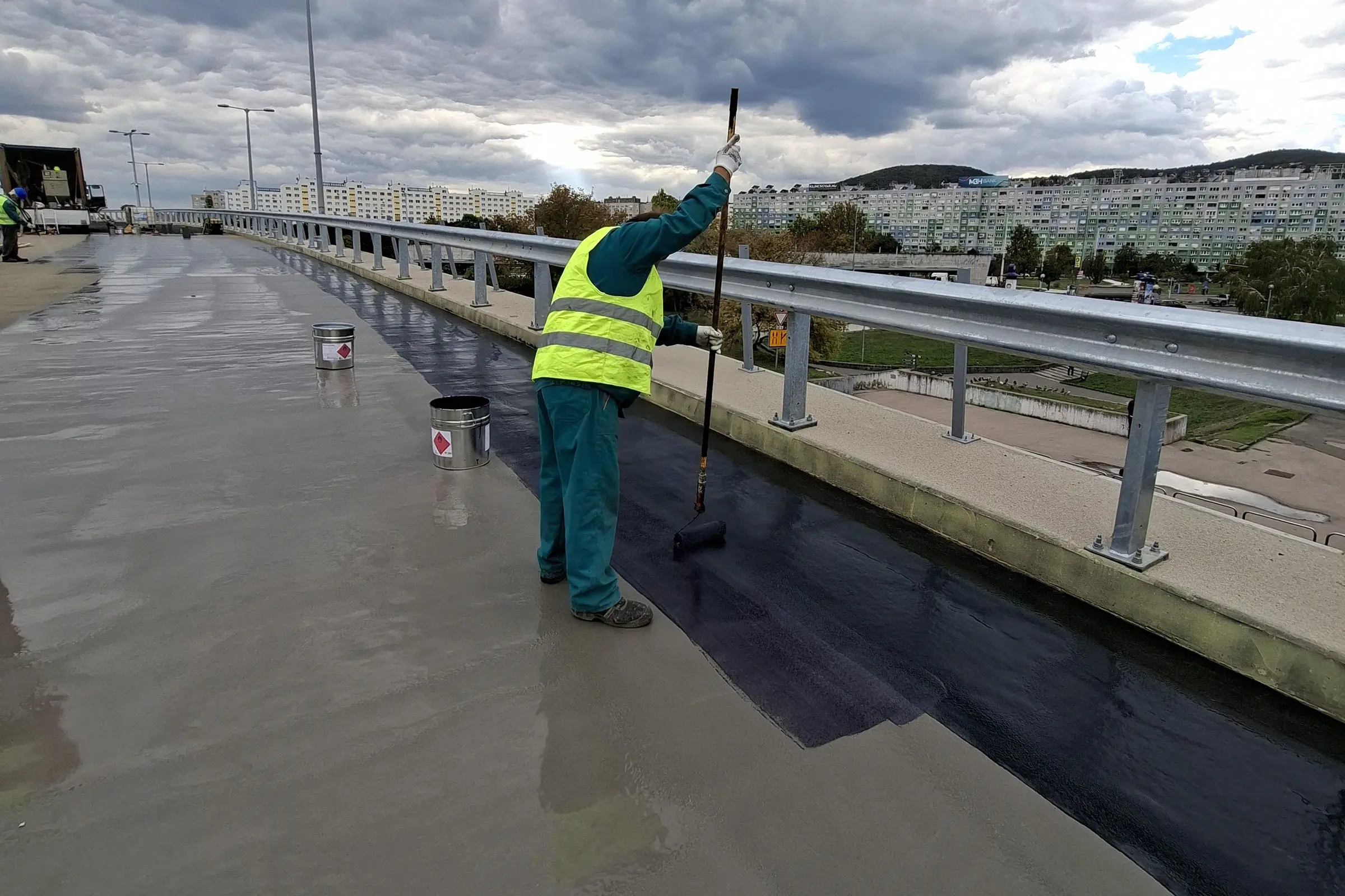 Instandsetzung der Überführungen am Flórián-Platz – StoWaterproof Traffic Liquid BA 2000 System