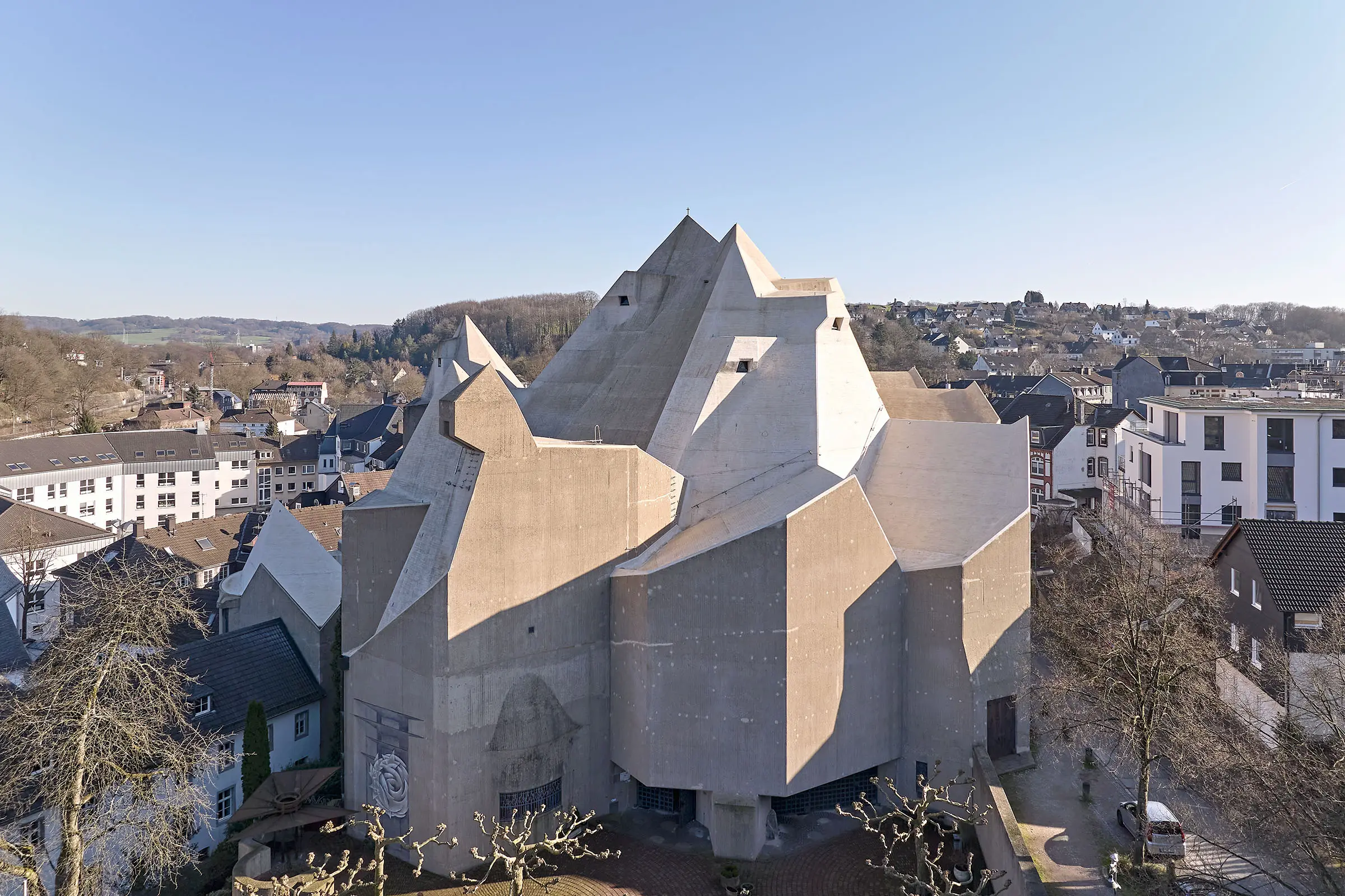 Concrete repair Mariendom Neviges