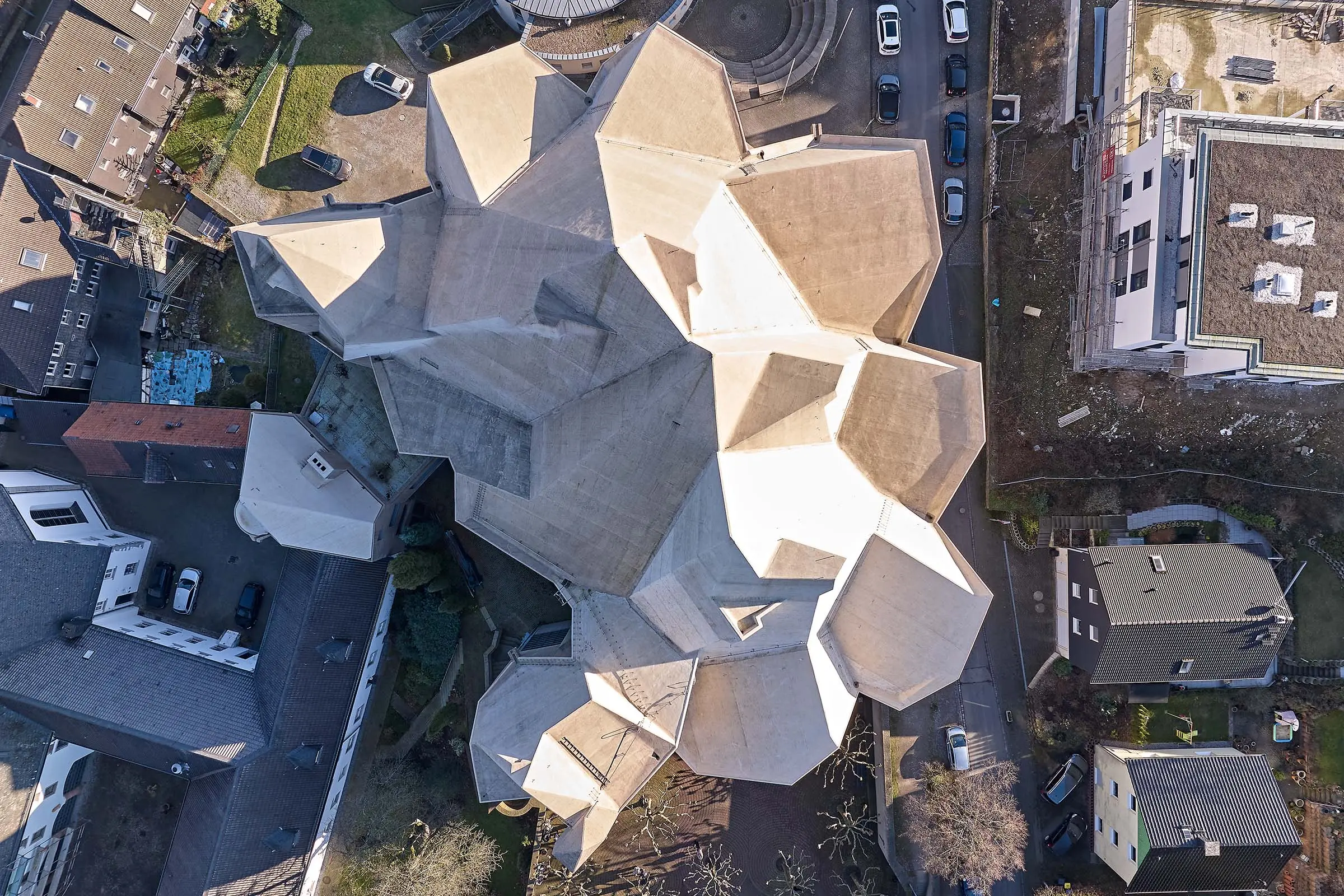 Concrete repair Mariendom Neviges