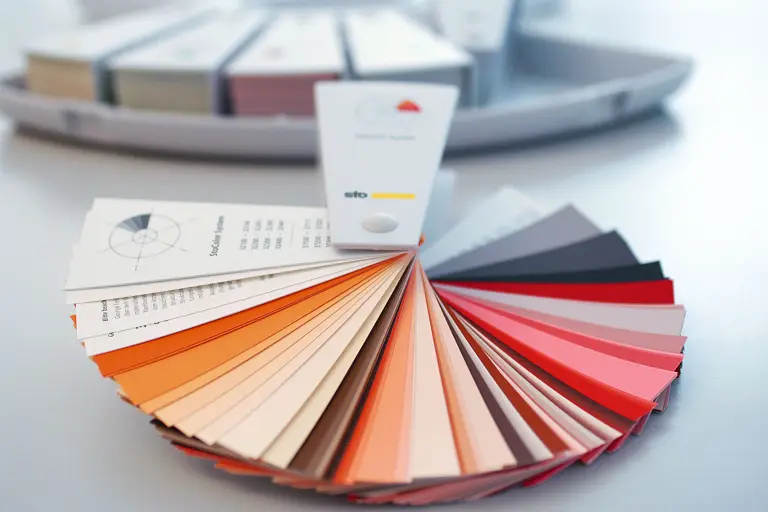 Colour fan, colour system, StoColor System; image source: © Hanno Keppel, Braunschweig, DE