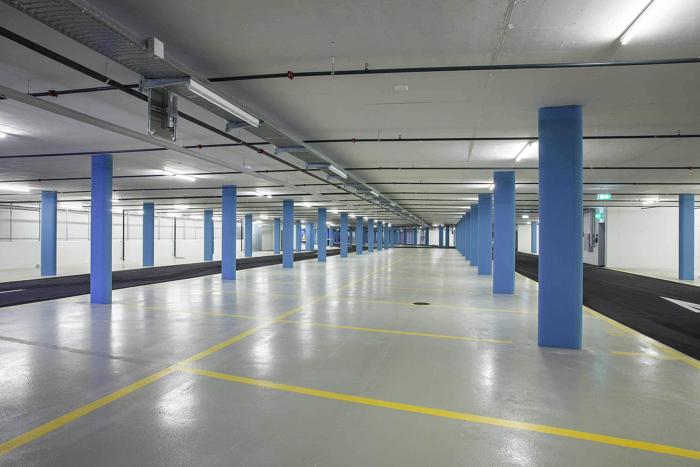 Durable car park coatings