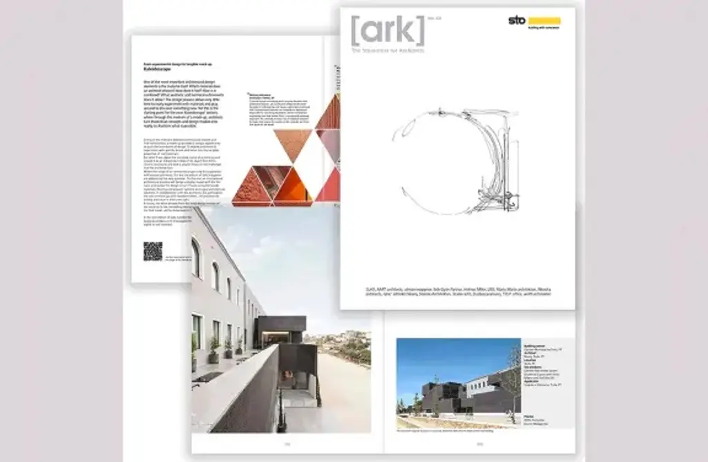 [ark] - the architectural magazine of the Sto Group  is published once a year in nine languages