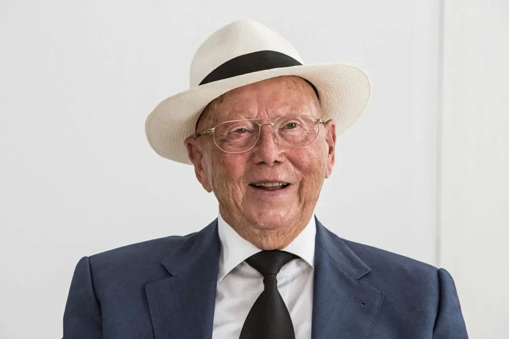 Portrait of company founder Fritz Stotmeister, who celebrated his 90th birthday in May 2017.