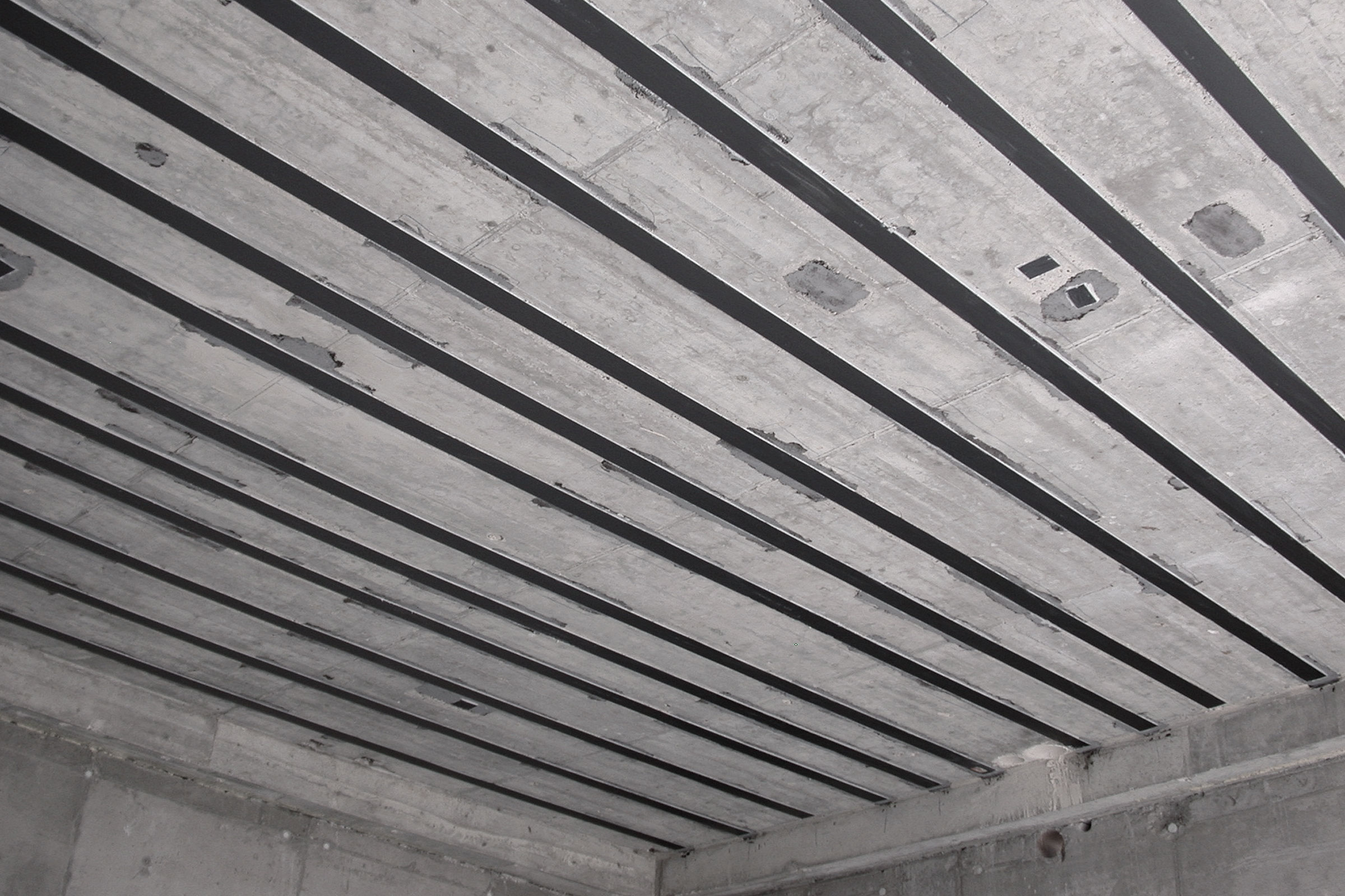 Reinforcement with CFRP plates