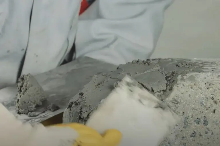 StoCrete SM: Reprofiling of a corner