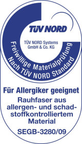 TÜV NORD (suitable for allergy sufferers)