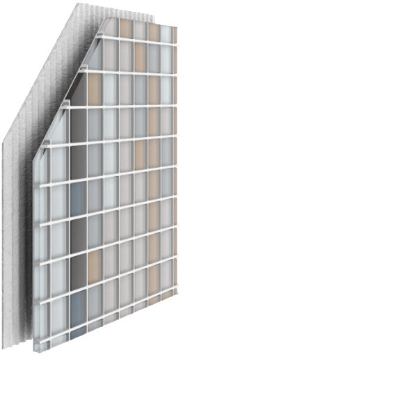 Cladding system StoGlass Mosaic
